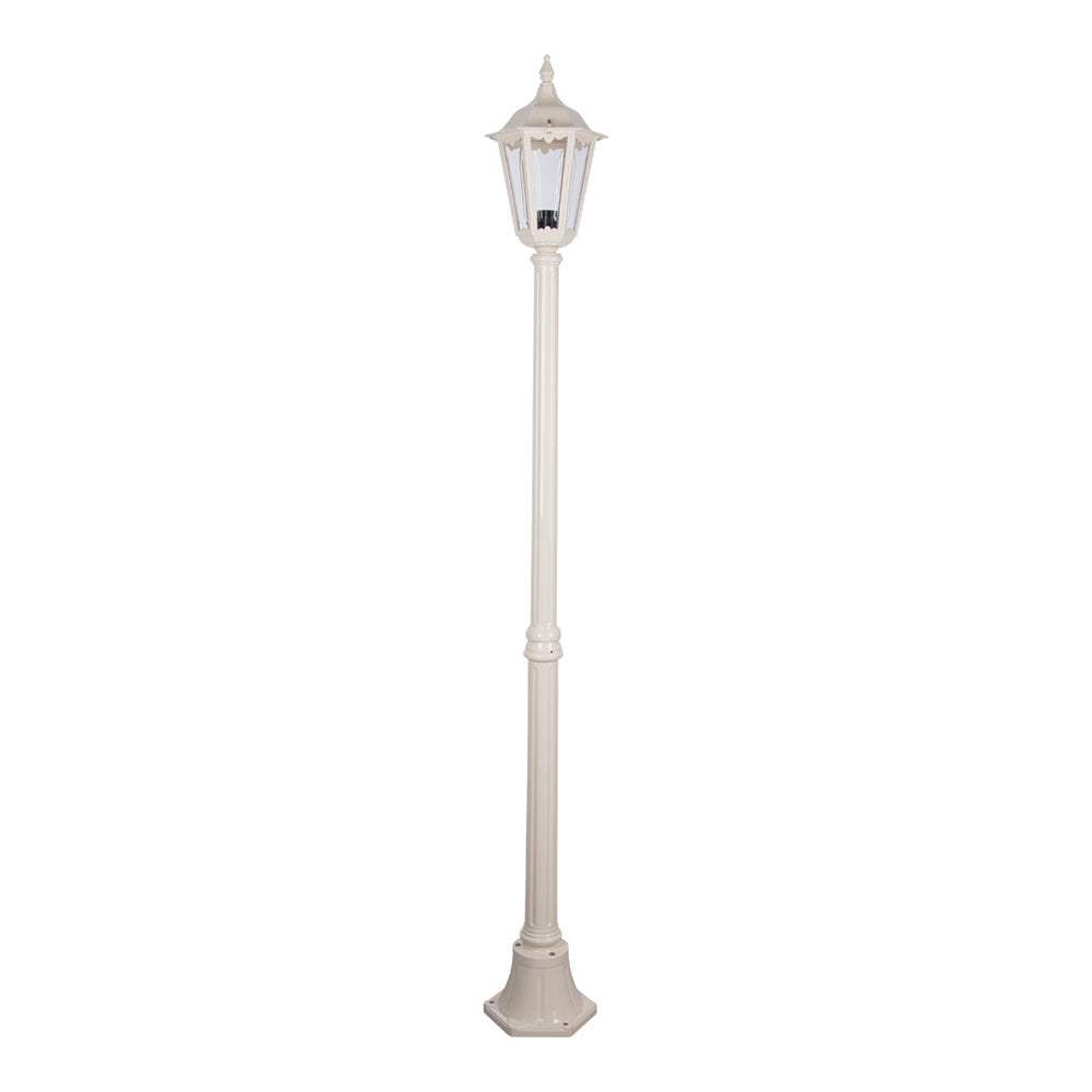 Chester Post Light H1930mm Beige Aluminium - 15002