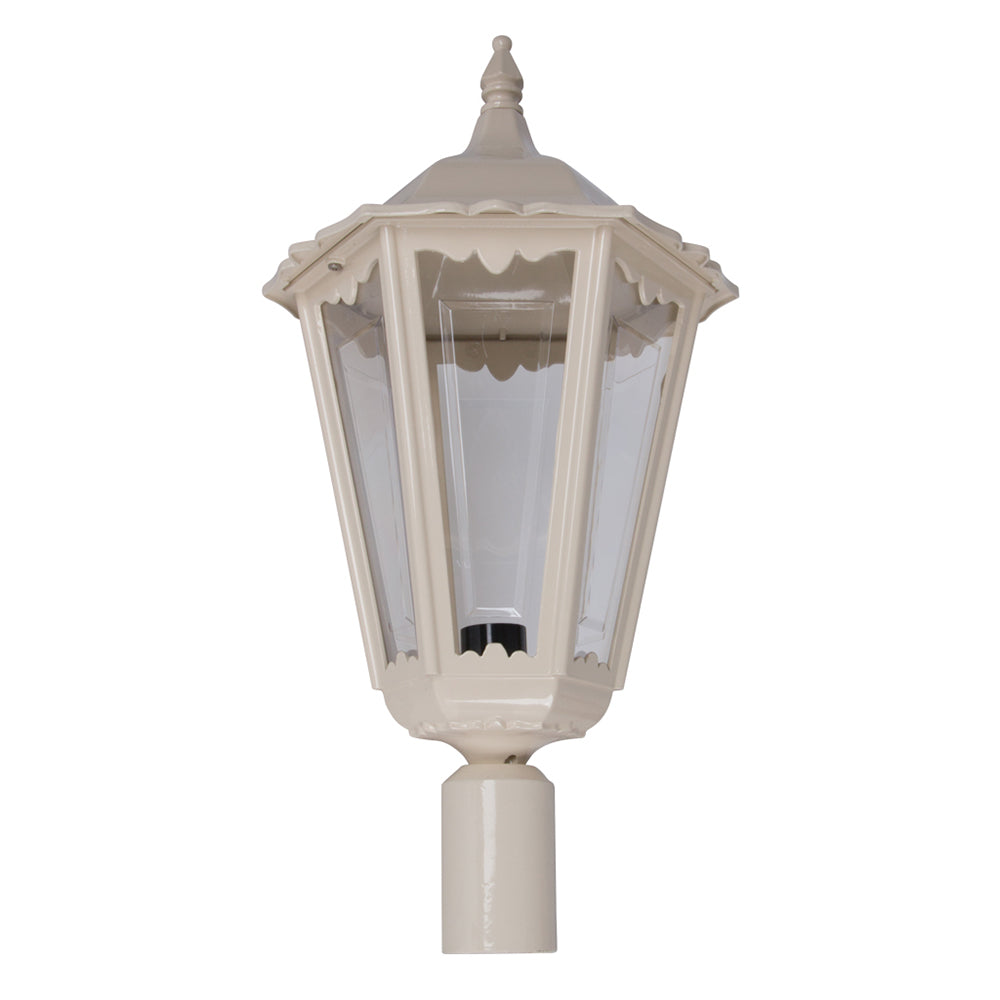 Buy Post Tops Australia Chester Post Top H570mm Beige Aluminium - 15086