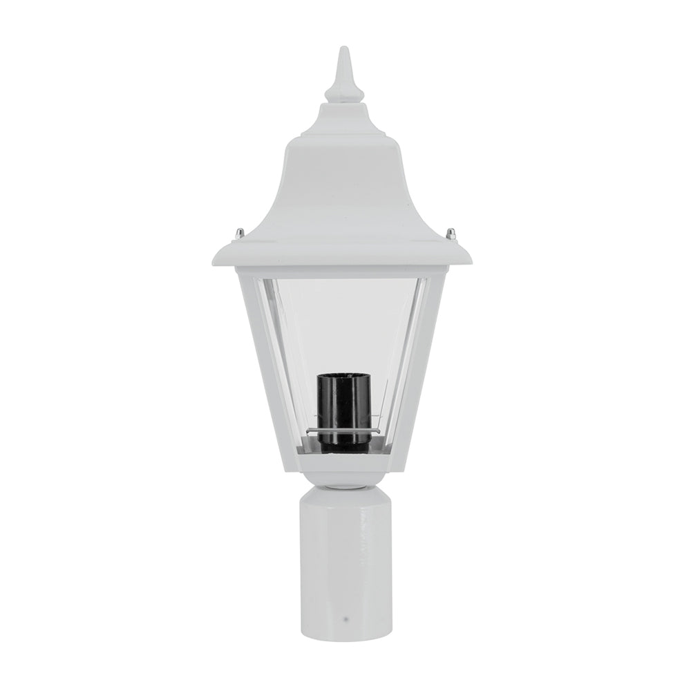 Buy Post Tops Australia Paris Post Top H415mm White Aluminium - 15187