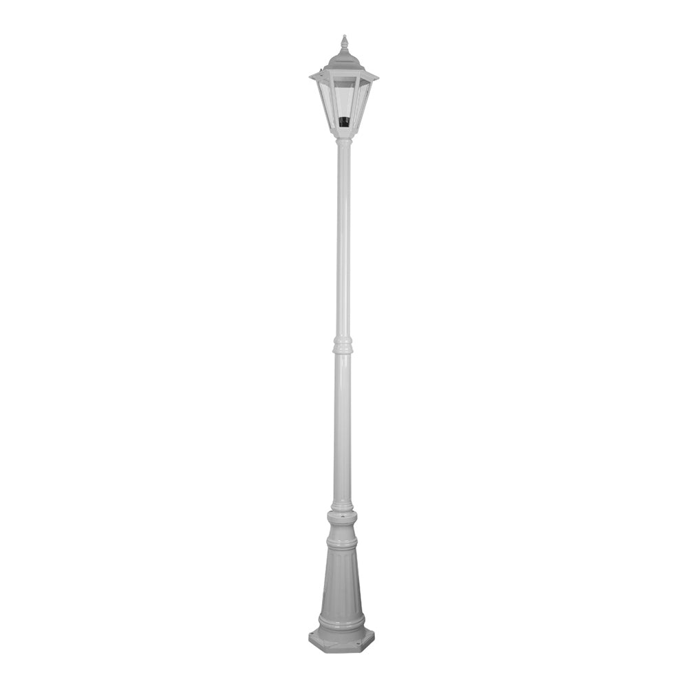 Turin Post Light H2320mm White Aluminium - 15463