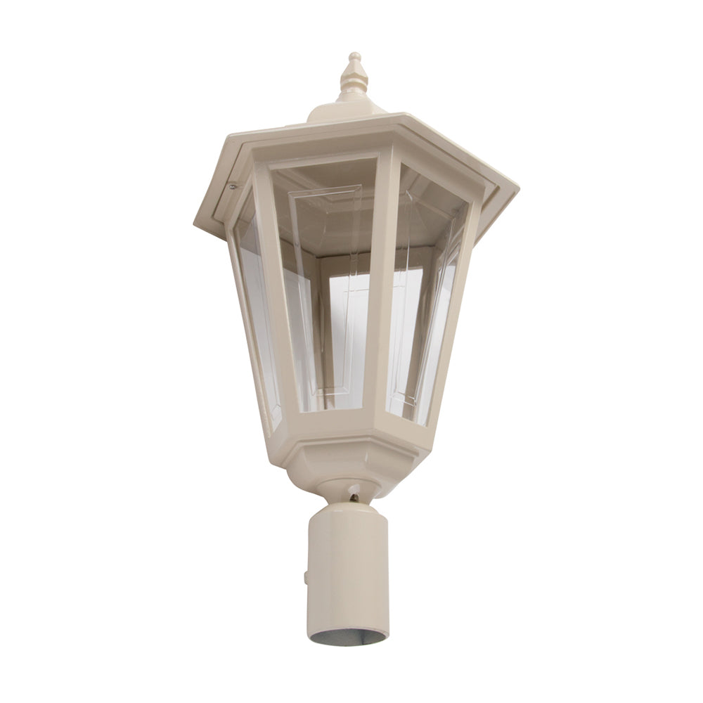 Buy Post Tops Australia Turin Post Top H575mm Beige Aluminium - 15506