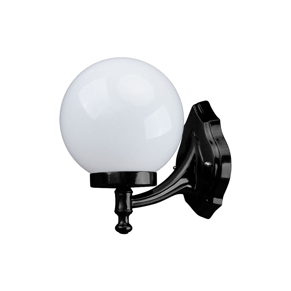 Buy Exterior Wall Lights Australia Siena Exterior Wall Light H300mm Black Aluminium - 15519