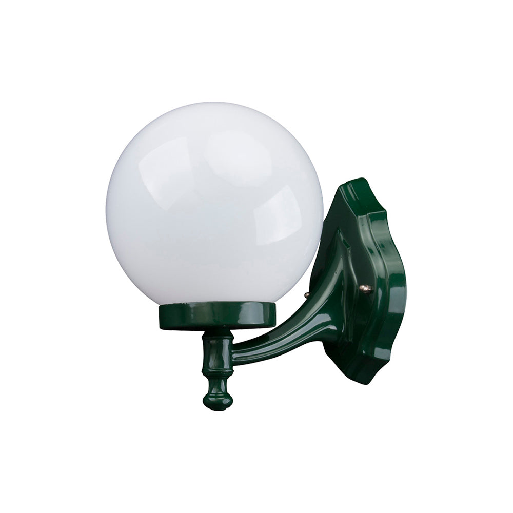 Buy Exterior Wall Lights Australia Siena Exterior Wall Light H300mm Green Aluminium - 15521