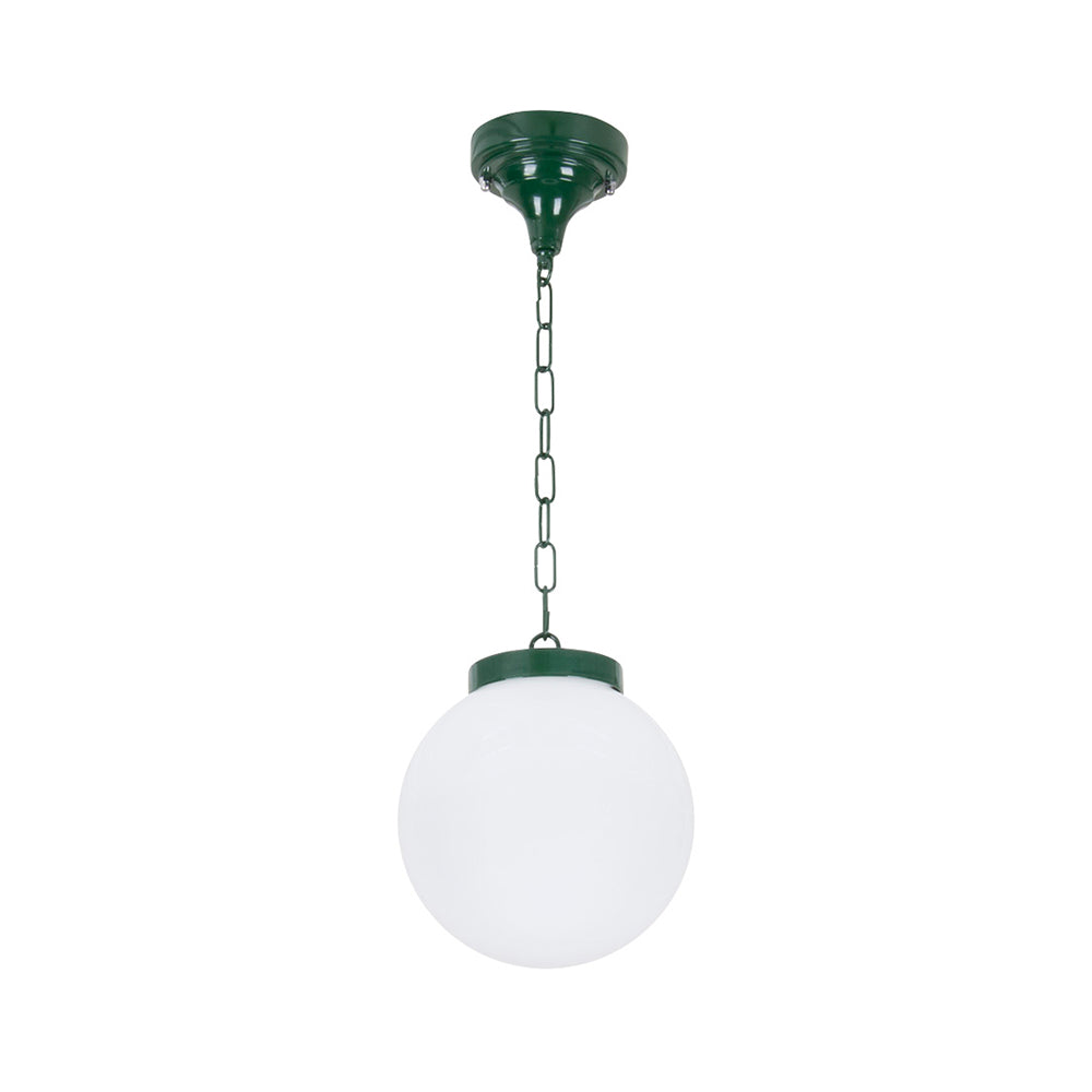 Buy Outdoor Pendant Lights Australia Siena Outdoor Pendant Light W200mm Green Aluminium - 15551