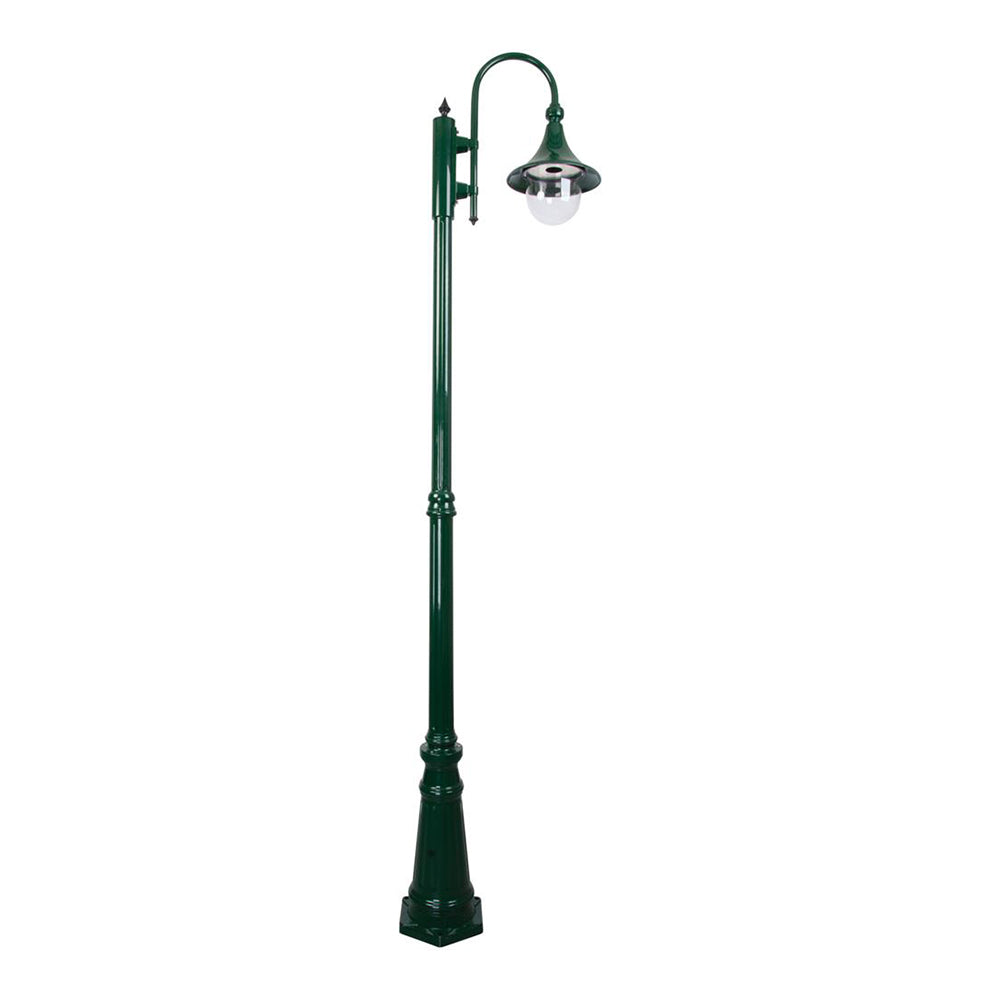 Monaco Post Light H2400mm Green Aluminium - 15845