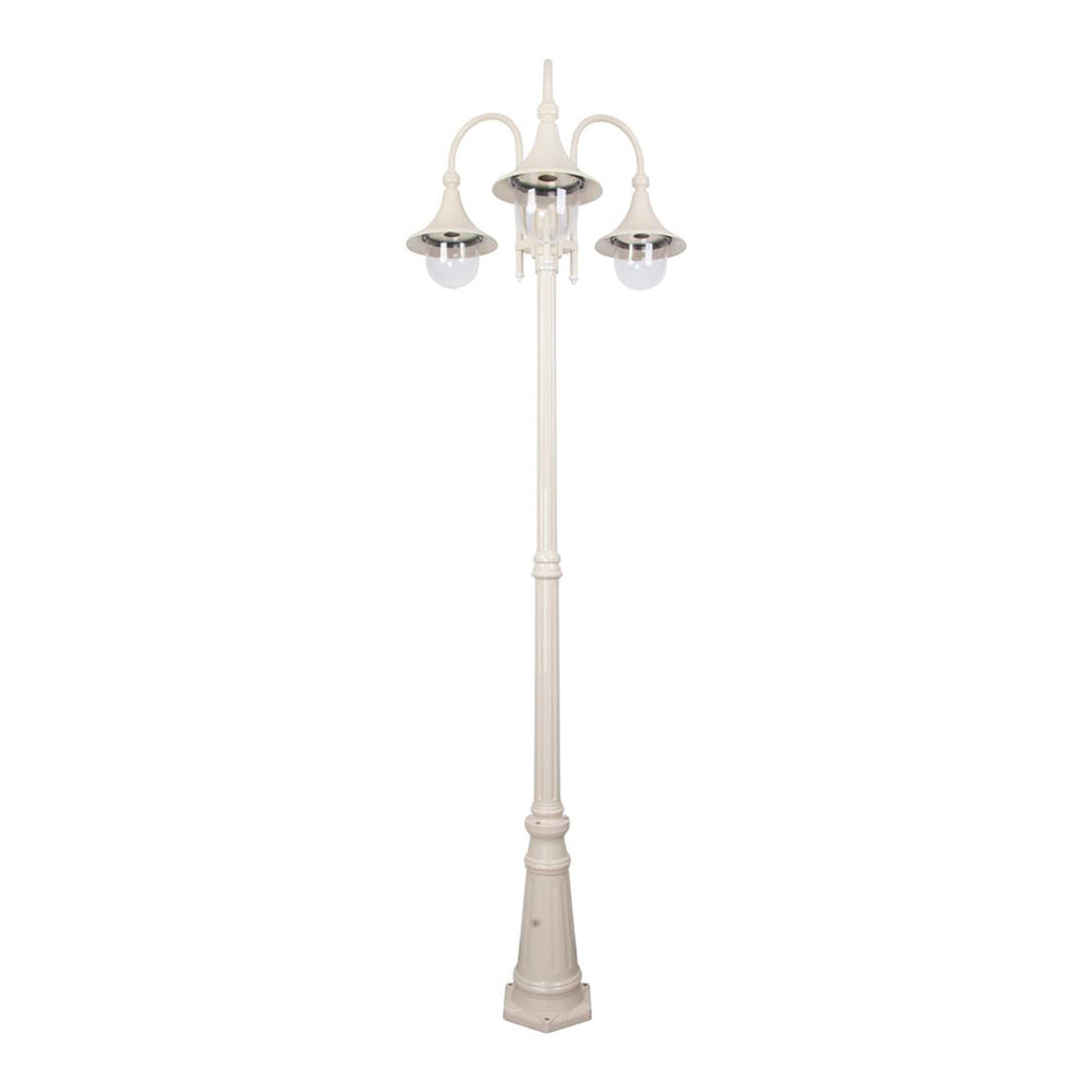 Buy Post Lights Australia Monaco Post 3 Lights H2400mm Beige Aluminium - 15854