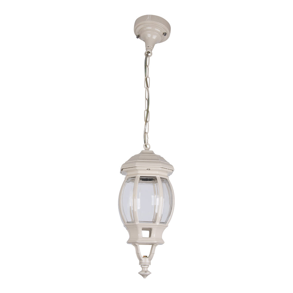 Buy Outdoor Pendant Lights Australia Vienna Outdoor Pendant Light Beige Aluminium - 15878