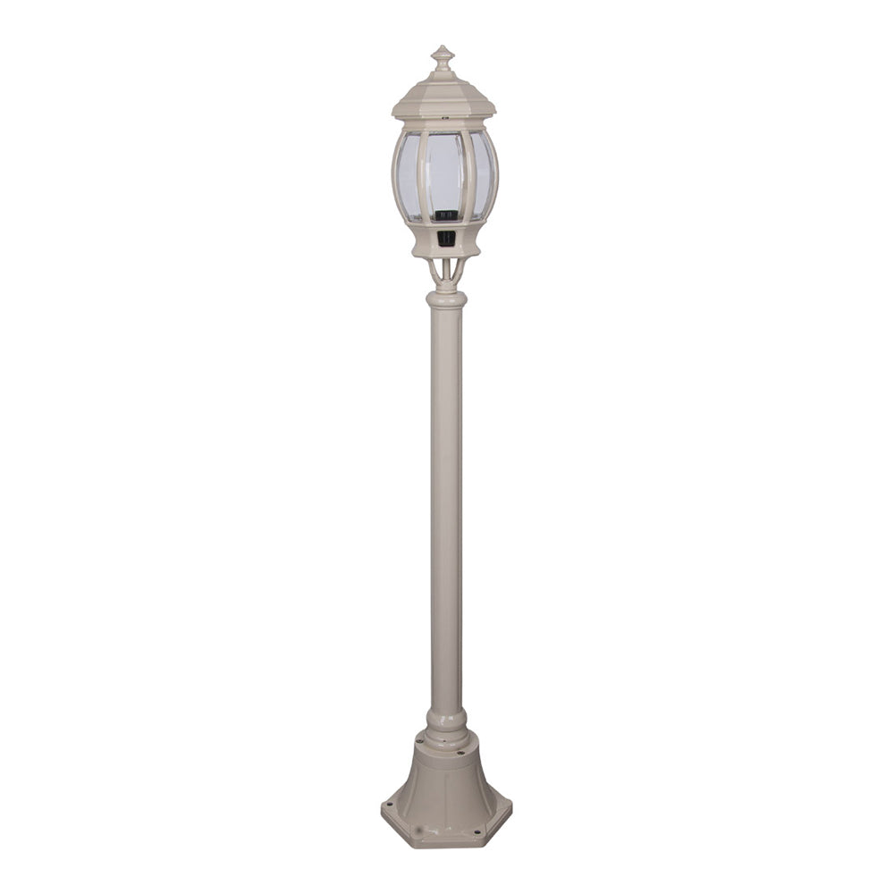 Buy Post Lights Australia Vienna Post Light H1310mm Beige Aluminium - 15902