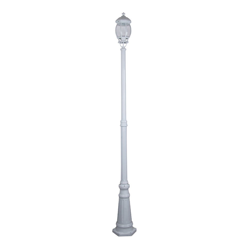 Buy Post Lights Australia Vienna Post Light H2300mm White Aluminium - 15931