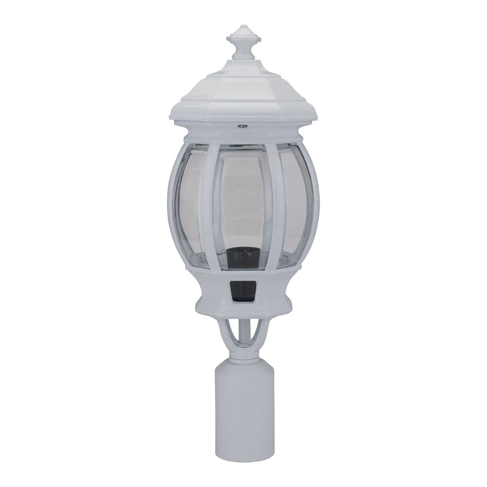 Buy Post Tops Australia Vienna Post Top White Aluminium - 15955