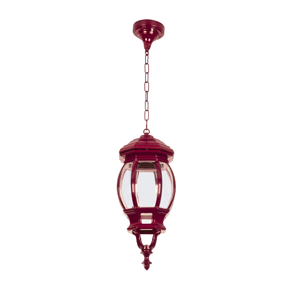Buy Pendant Lights Australia Vienna Pendant Light Burgundy Aluminium - 15982