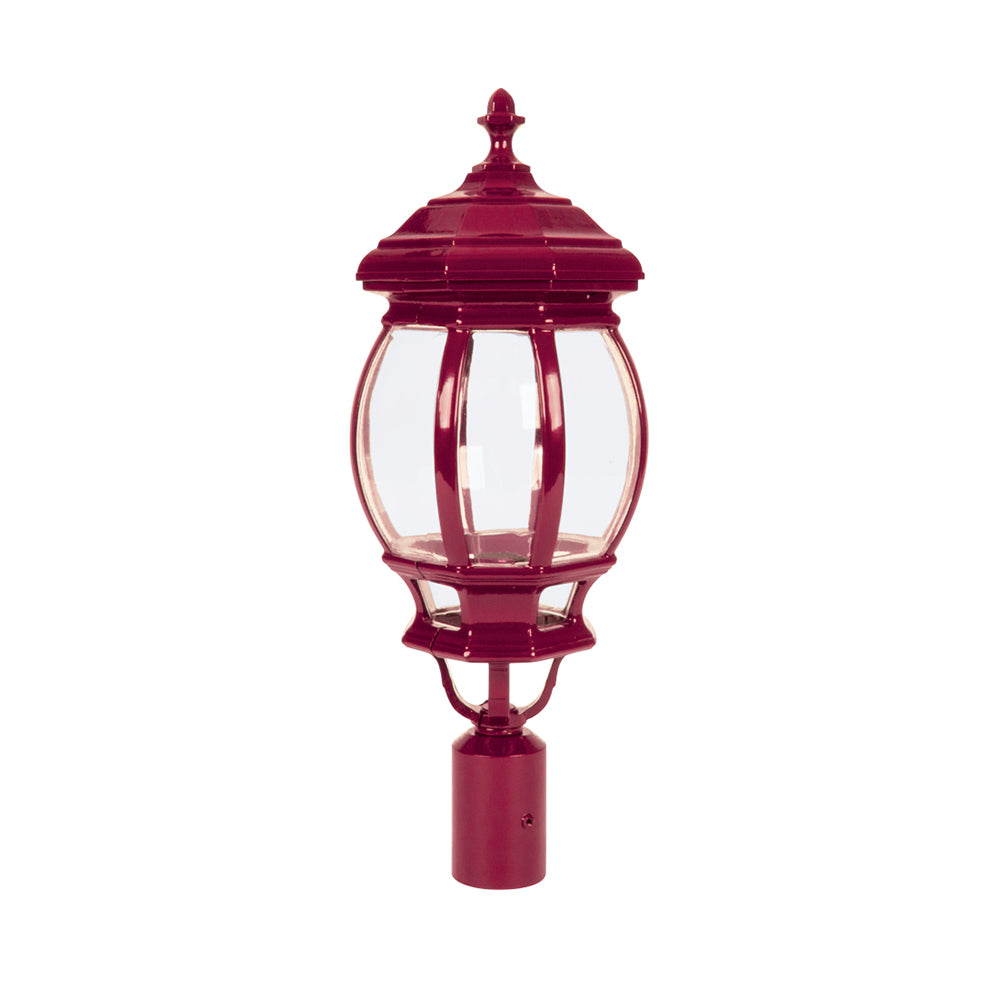 Buy Post Tops Australia Vienna Post Top H545mm Burgundy Aluminium - 16006