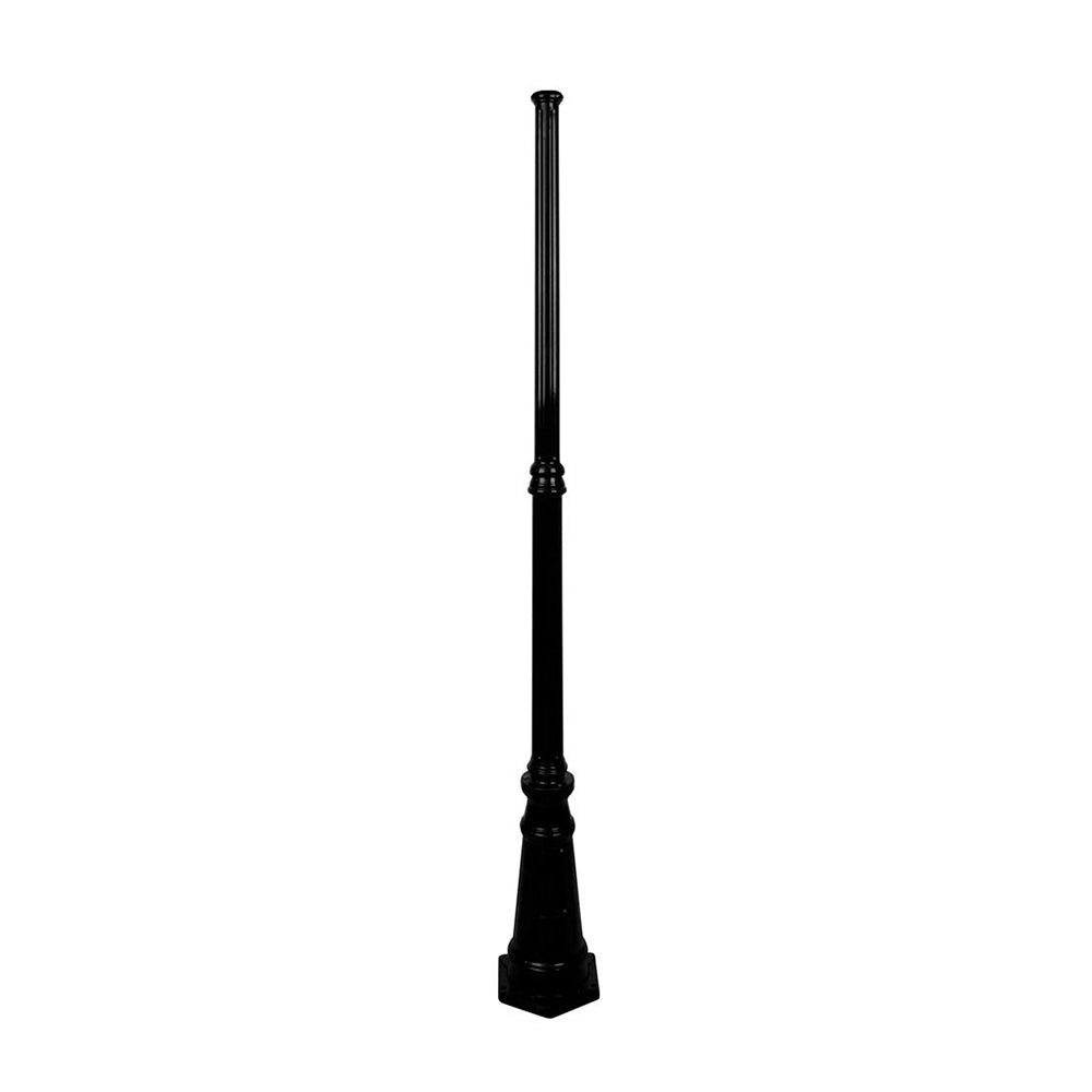 Buy Posts And Bases Australia GTA-220 Post H1950mm Black Aluminium - 16040
