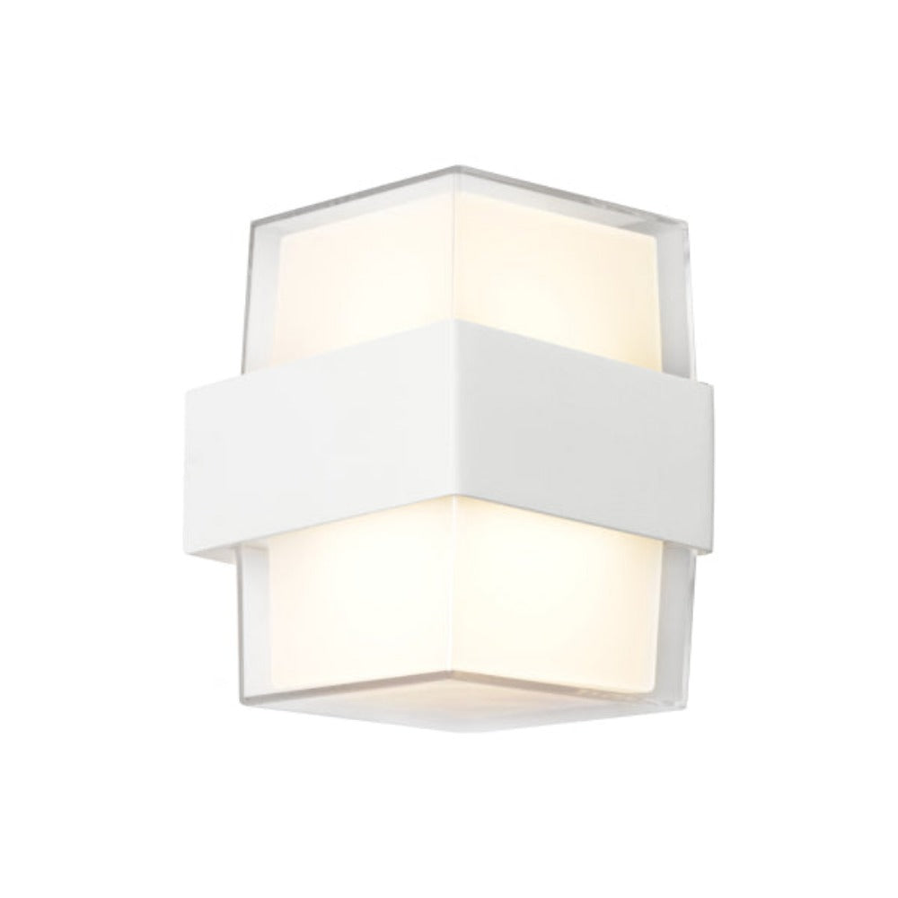 Buy Up / Down Wall Lights Australia Haast Up & Down Wall 2 Lights White 3CCT - HAAS2EWHT