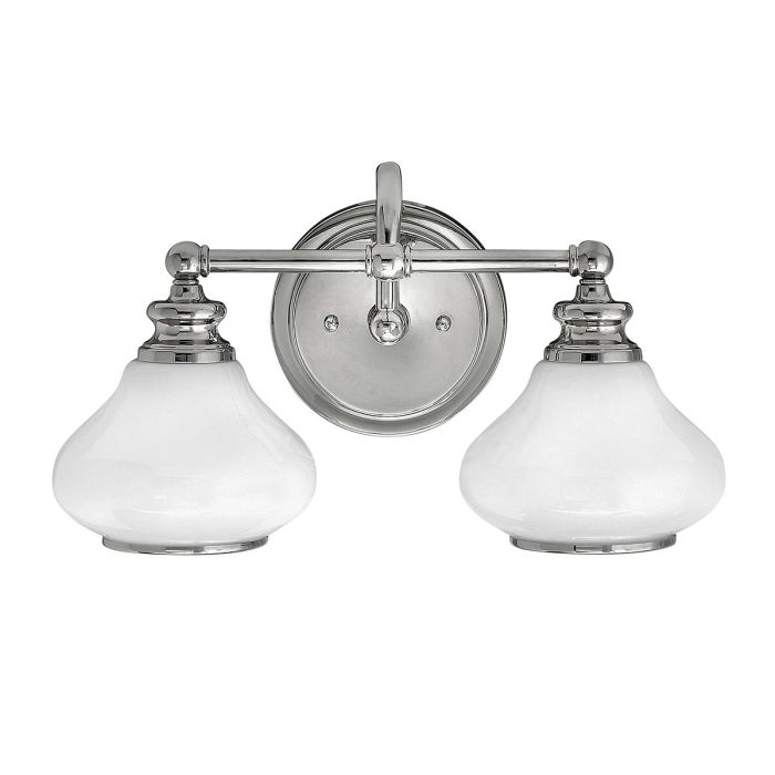 Ainsley 2 Steel Vanity Light Polished Chrome - HK-AINSLEY2-BATH