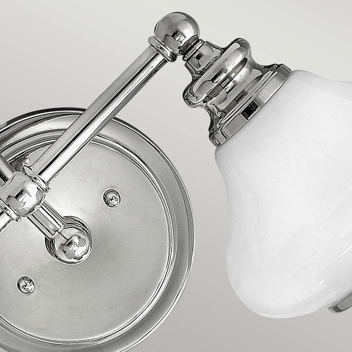 Ainsley 2 Steel Vanity Light Polished Chrome - HK-AINSLEY2-BATH