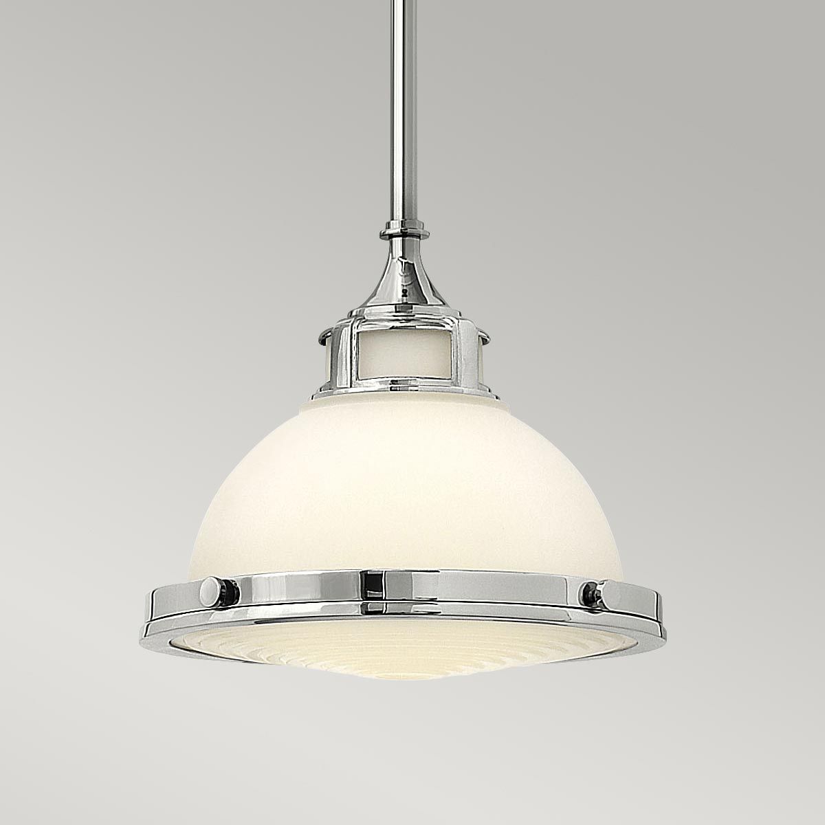 Amelia 1 Light Mini Pendant Chrome - HK-AMELIA-P-S-CM