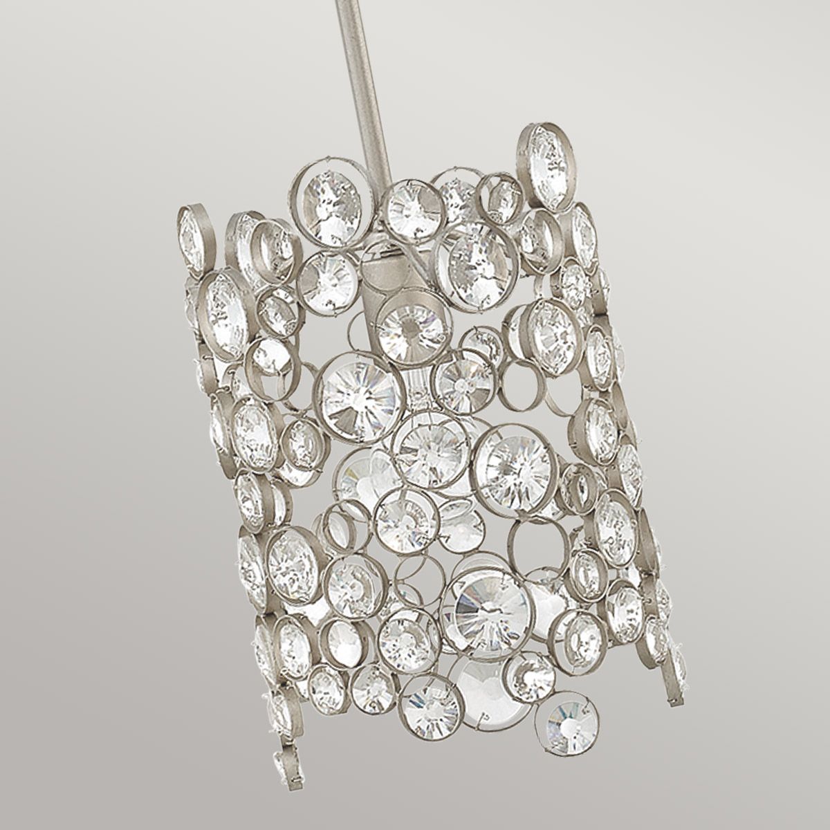 Anya Mini Pendant Silver Leaf - HK-ANYA-MP