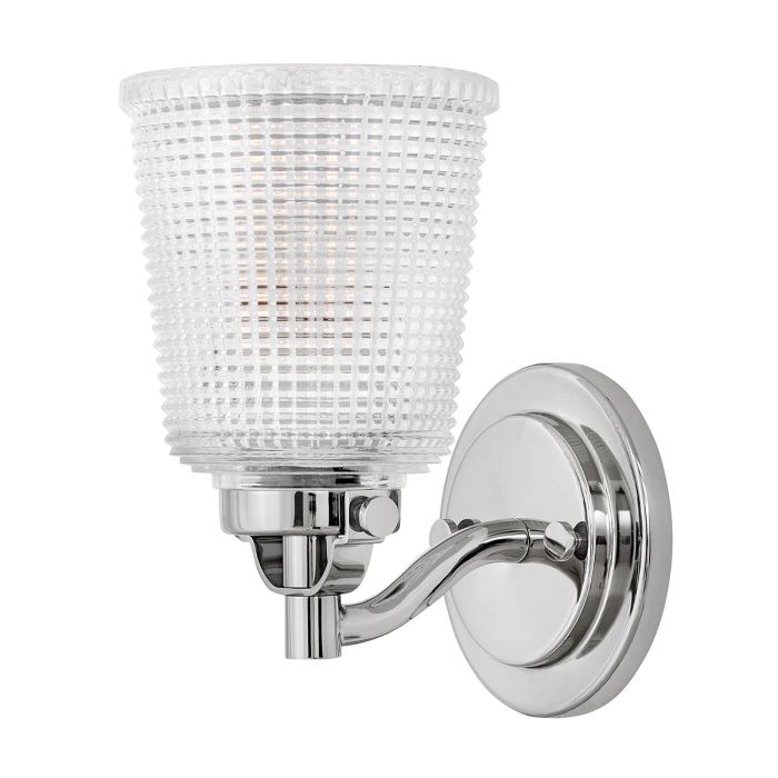 Bennett Wall Light  Polished Chrome - HK-BENNETT1-BATH