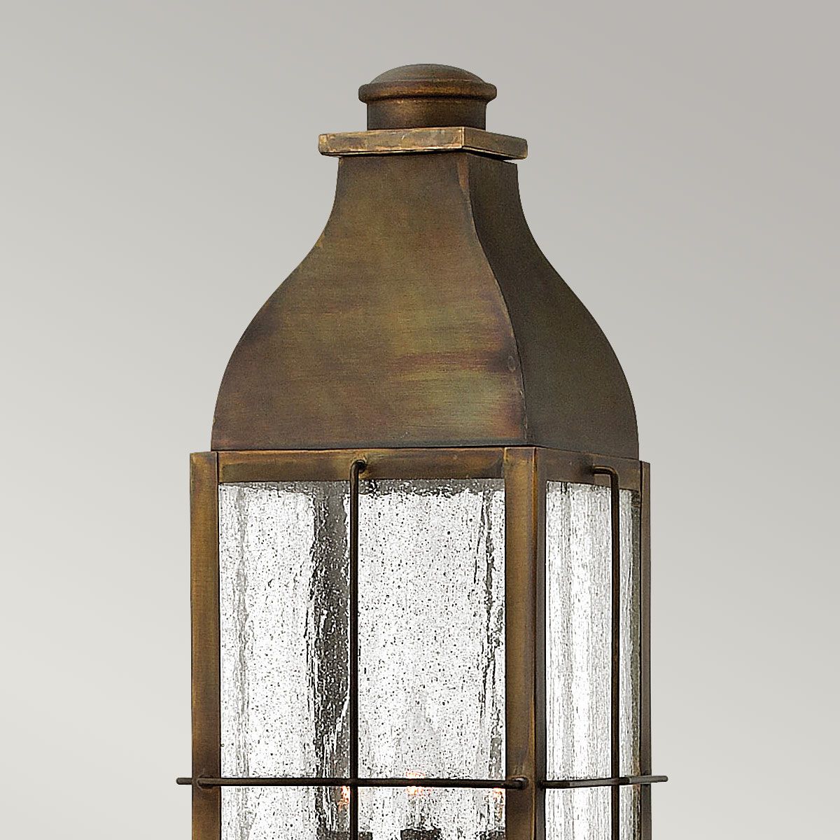 Bingham 3 Light Pedestal Light Sienna - HK-BINGHAM3