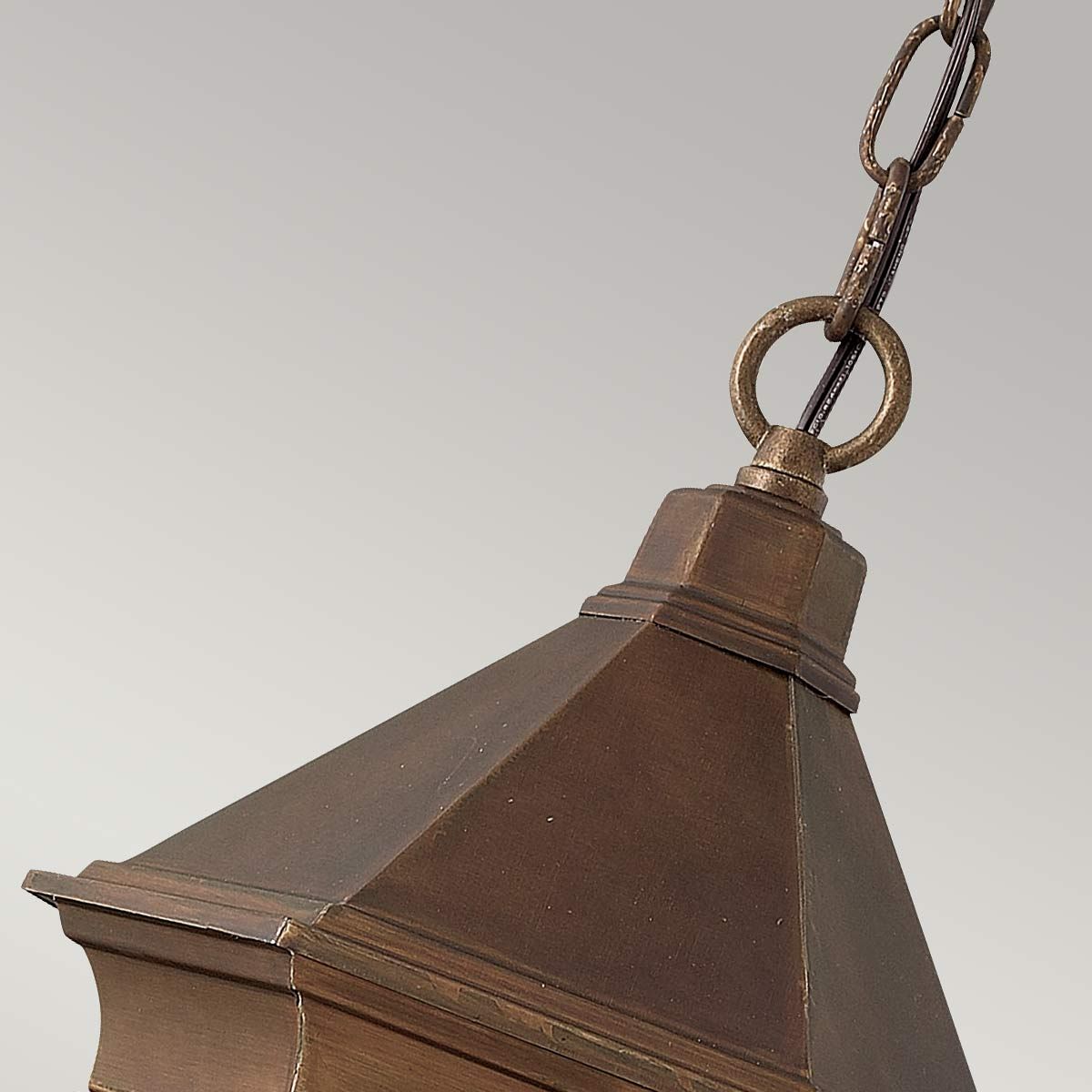 Brighton 3 Light Chain Lantern Sienna - HK-BRIGHTON8-M