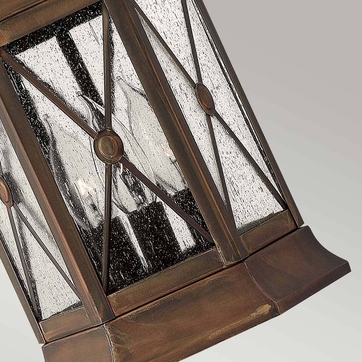 Brighton 3 Light Chain Lantern Sienna - HK-BRIGHTON8-M