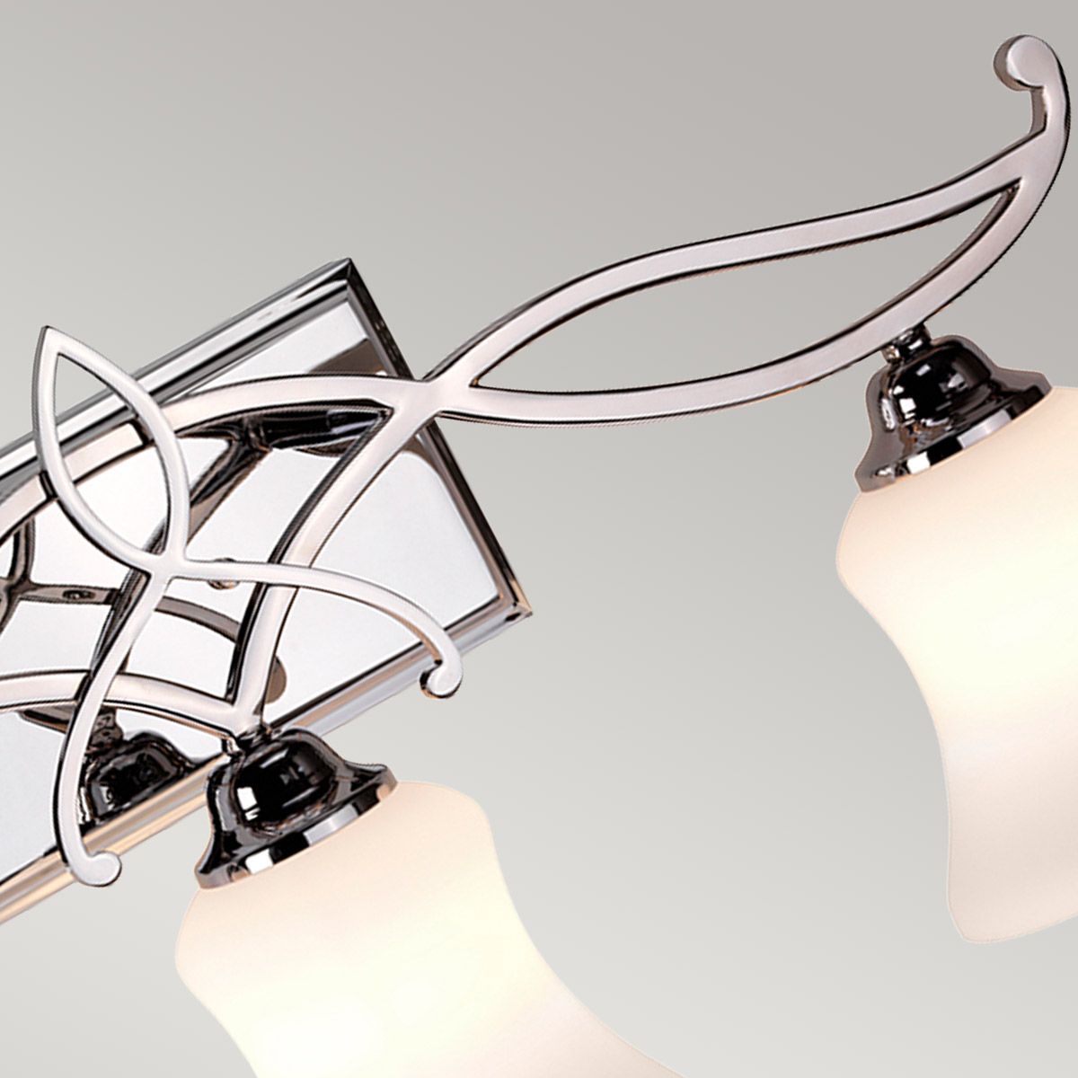 Brooke 3 Light Above Mirror Light Polished Chrome - HK-BROOKE3-BATH