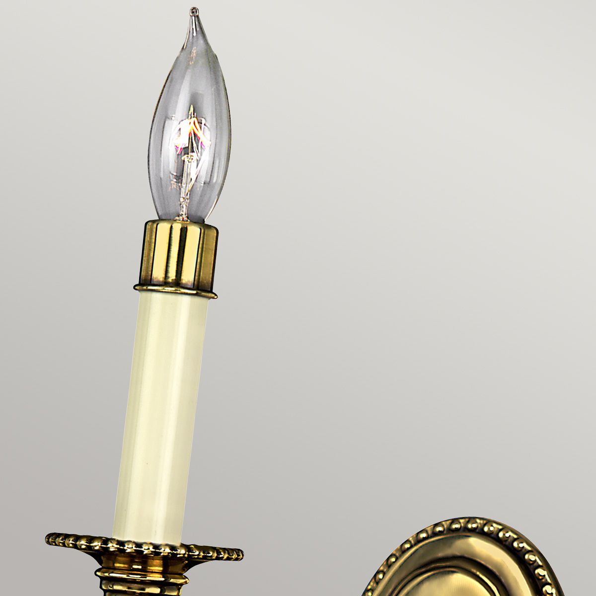 Cambridge 1 Light Wall Light Burnished Brass - HK-CAMBRIDGE1