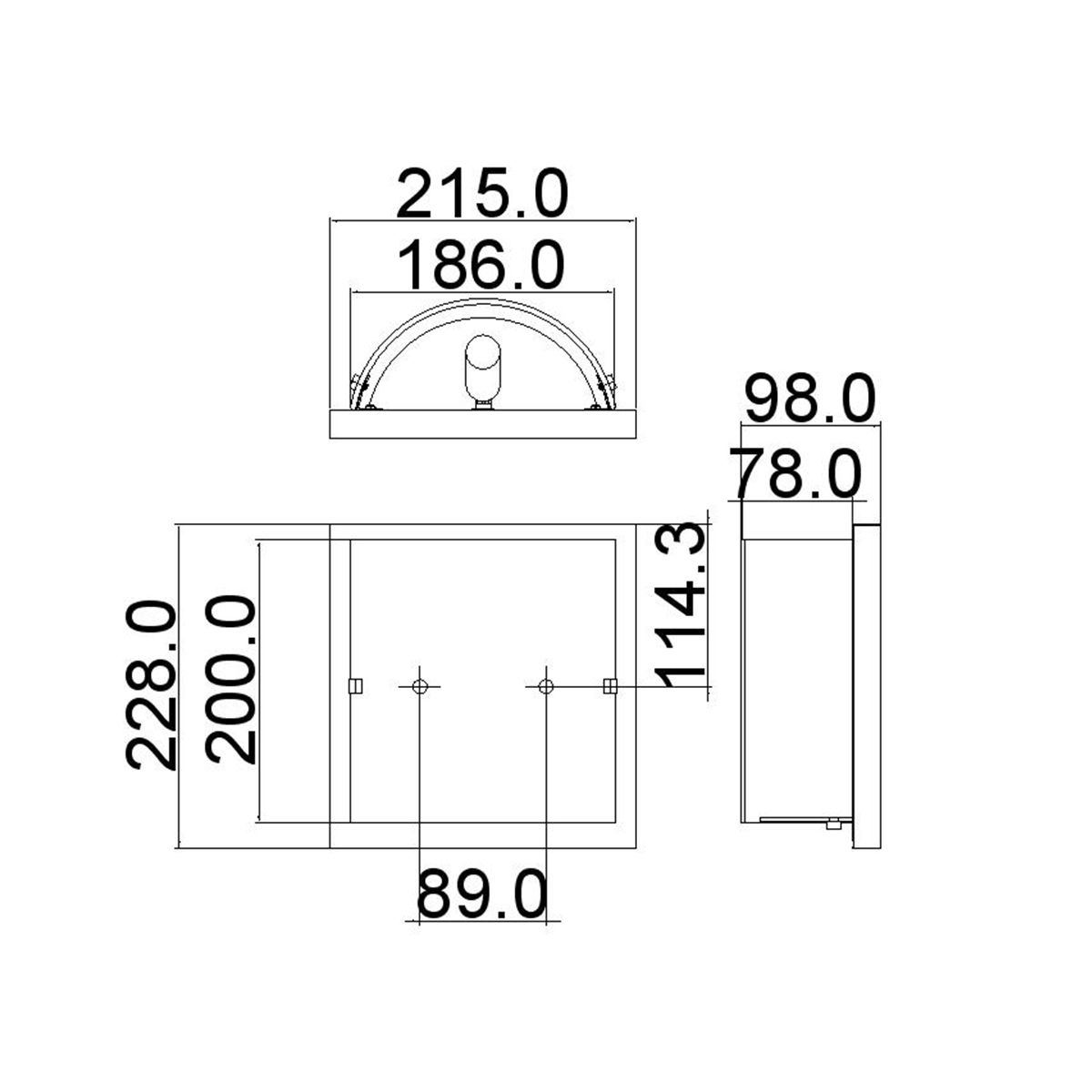 Daphne Vanity Light Polished Chrome - HK-DAPHNE1-BATH