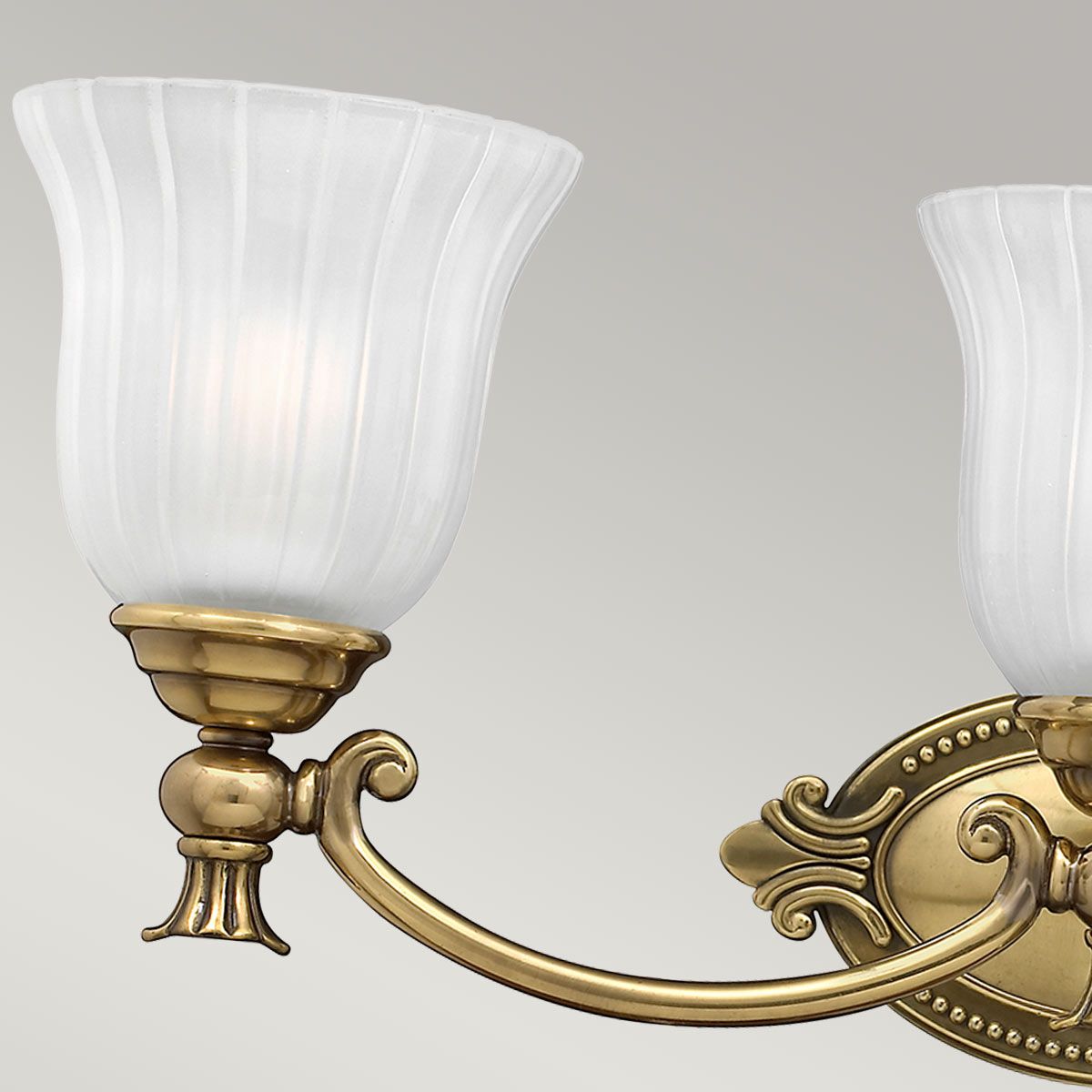 Francoise 3 Wall Light Burnished Brass - HK-FRANCOISE3-BATH
