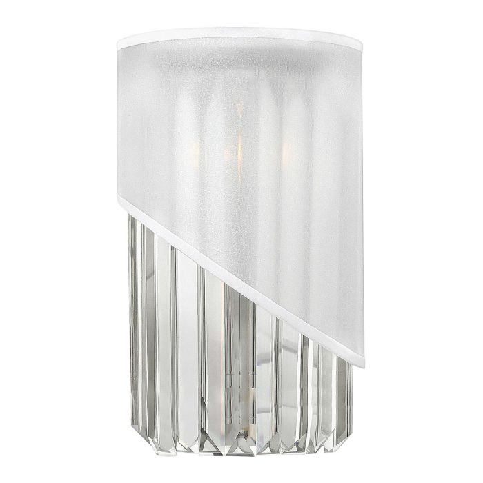 Gigi 1 Light Wall Light Polished Nickel - HK-GIGI1