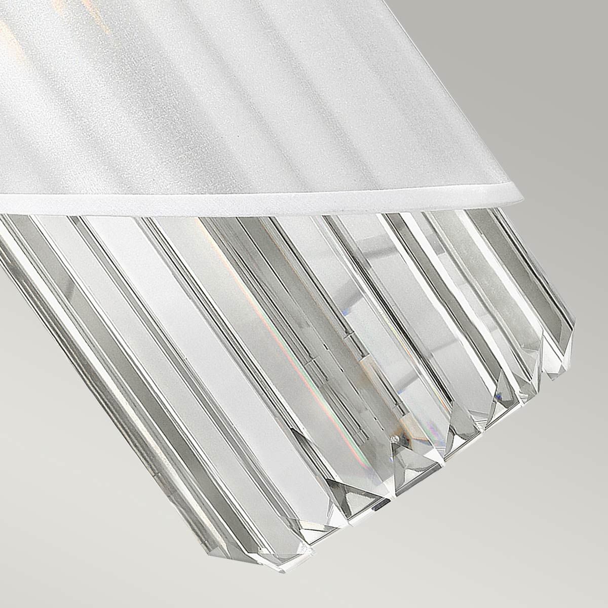 Gigi 1 Light Wall Light Polished Nickel - HK-GIGI1