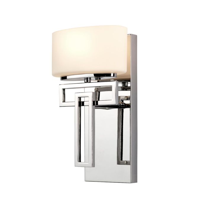 Lanza 1 Vanity Light Polished Chrome - HK-LANZA1-BATH
