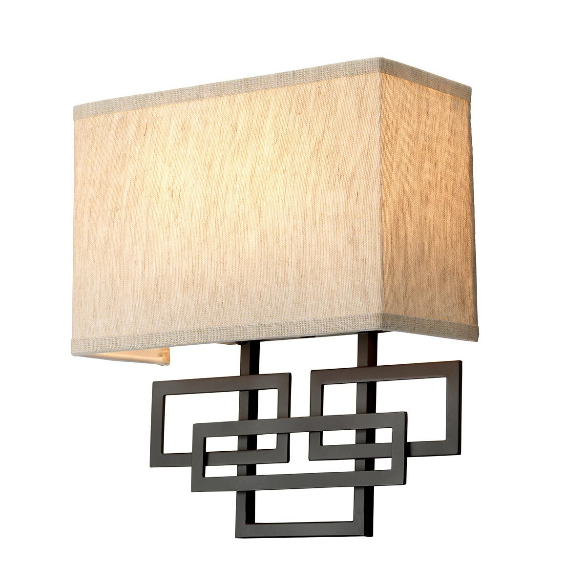 Lanza 2 Light Wall Light Oil Rubbed Bronze - HK-LANZA2