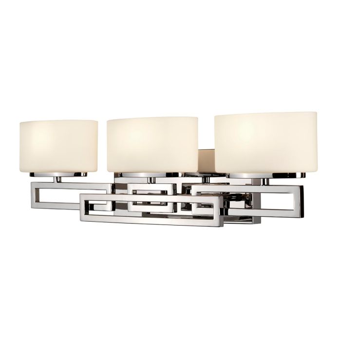 Lanza 3 Light Above Mirror Light Polished Chrome - HK-LANZA3-BATH