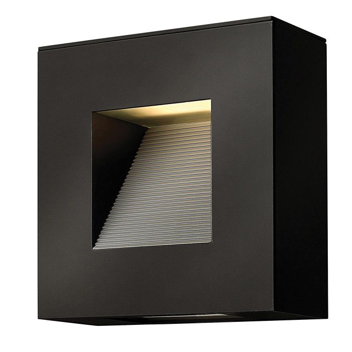 Luna Small LED Wall Light Satin Black - HK-LUNA-S-SK