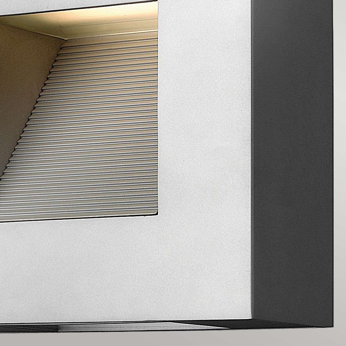 Luna Small LED Wall Light Titanium - HK-LUNA-S-TT