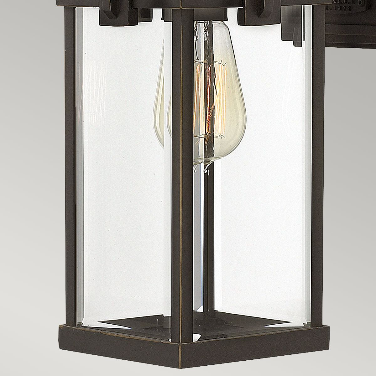 Manhattan Light Medium Wall Lantern Oil Rubbed Bronze - HK-MANHATTAN2-M