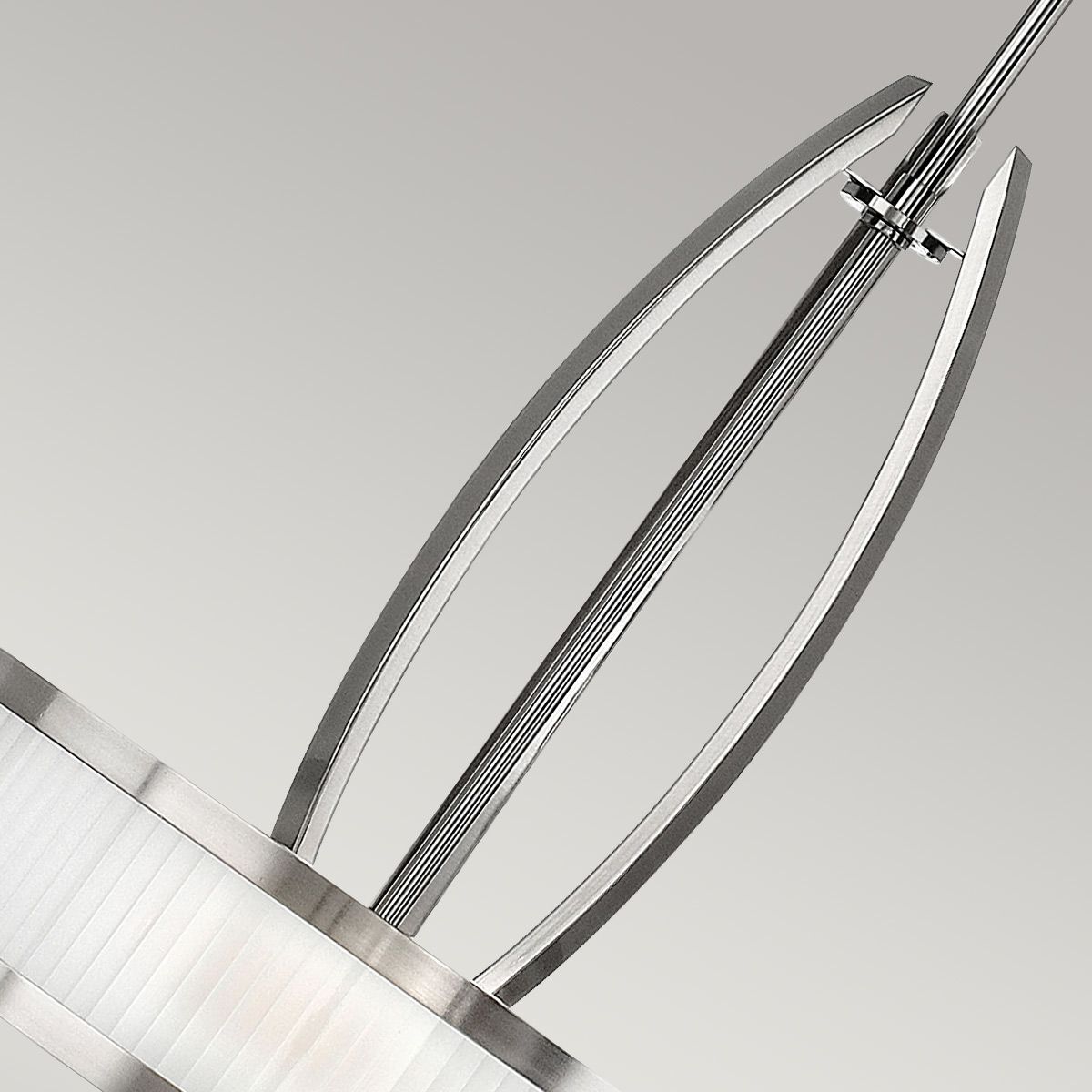 Meridian 3 Light Pendant Brushed Nickel - HK-MERIDIAN-P