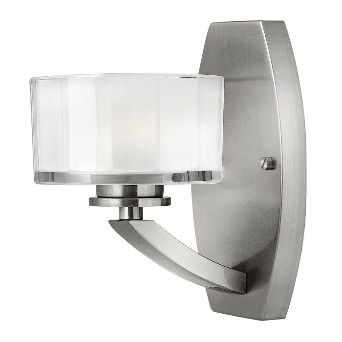 Meridian 1 Vanity Light Brushed Nickel - HK-MERIDIAN1