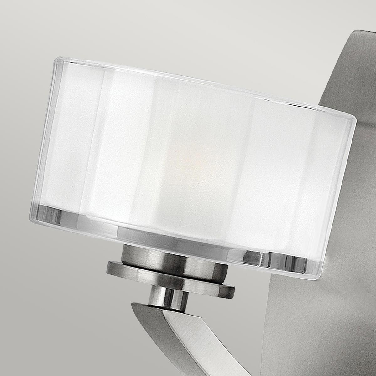 Meridian 1 Vanity Light Brushed Nickel - HK-MERIDIAN1