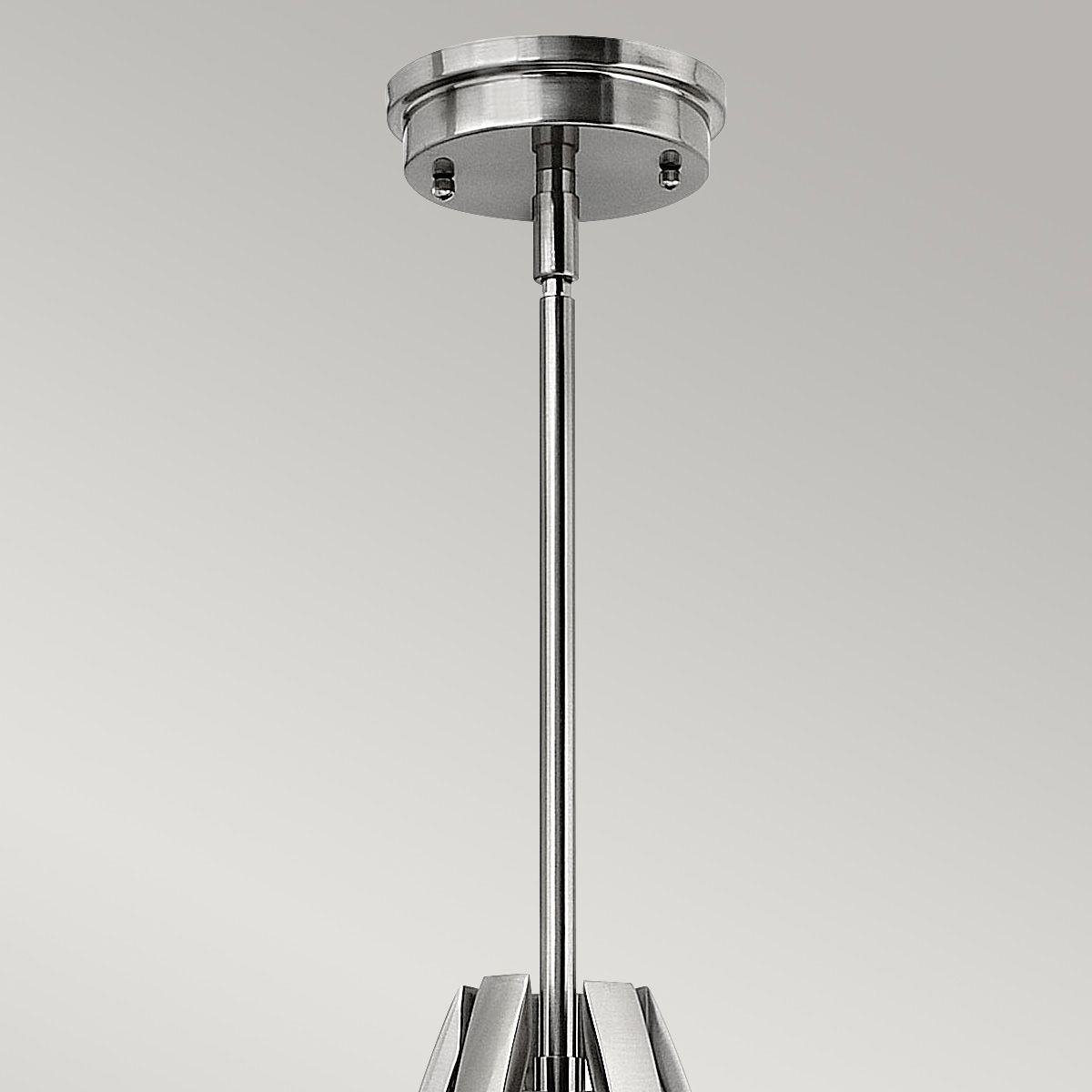 Meridian 5 Light Chandelier Brushed Nickel - HK-MERIDIAN5