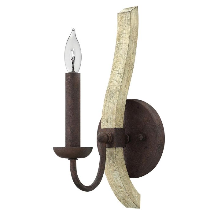 Middlefield Wall Light Iron Rust - HK-MIDDLEFIELD1