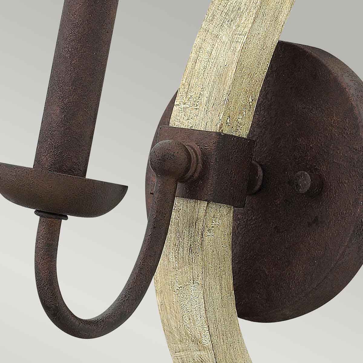 Middlefield Wall Light Iron Rust - HK-MIDDLEFIELD1