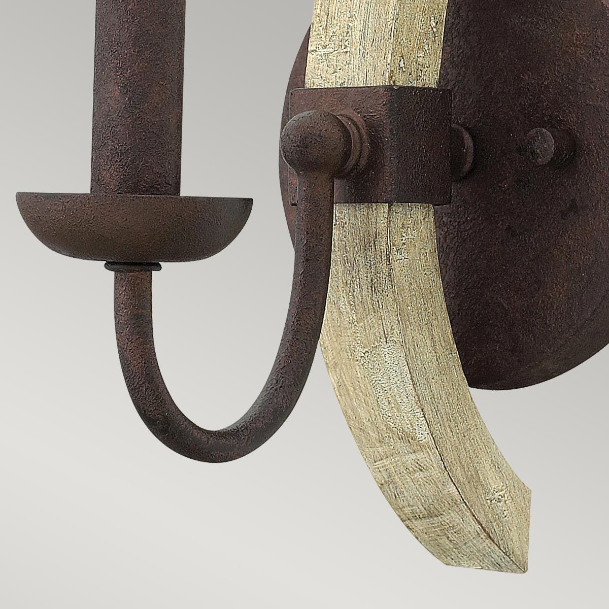 Middlefield Wall Light Iron Rust - HK-MIDDLEFIELD1