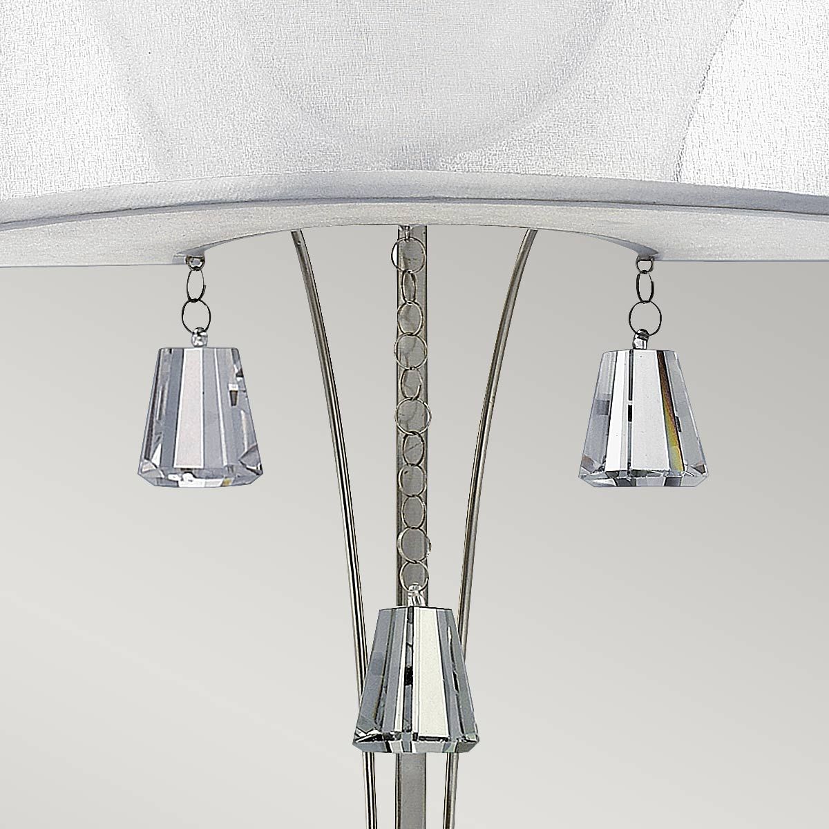 Mime 2 Light Wall Light Brushed Nickel - HK-MIME2