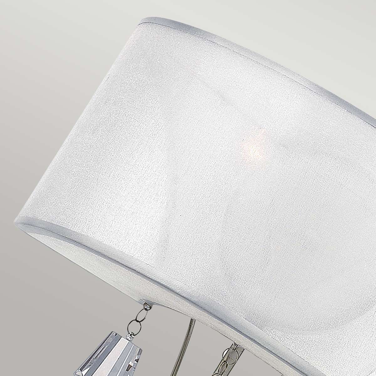 Mime 2 Light Wall Light Brushed Nickel - HK-MIME2