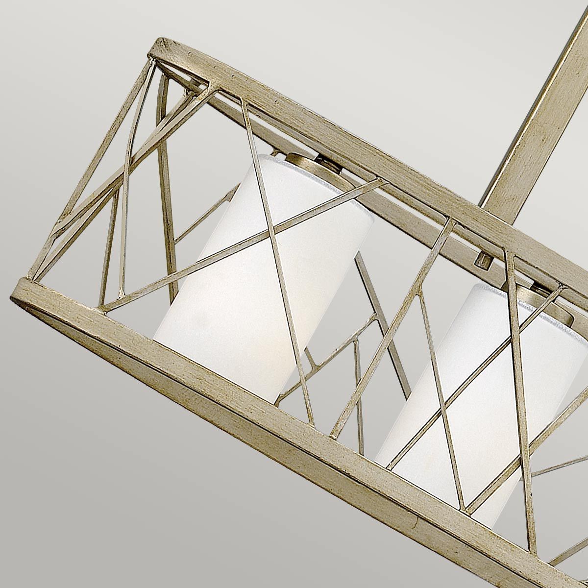 Nest 4 Light Island Pendant Silver Leaf - HK-NEST4-ISLE-SL