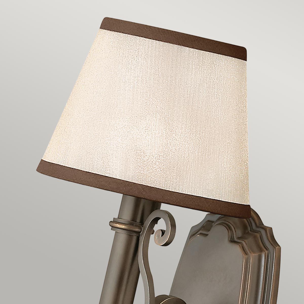 Plymouth 1 Light Wall Light Olde Bronze - HK-PLYMOUTH1