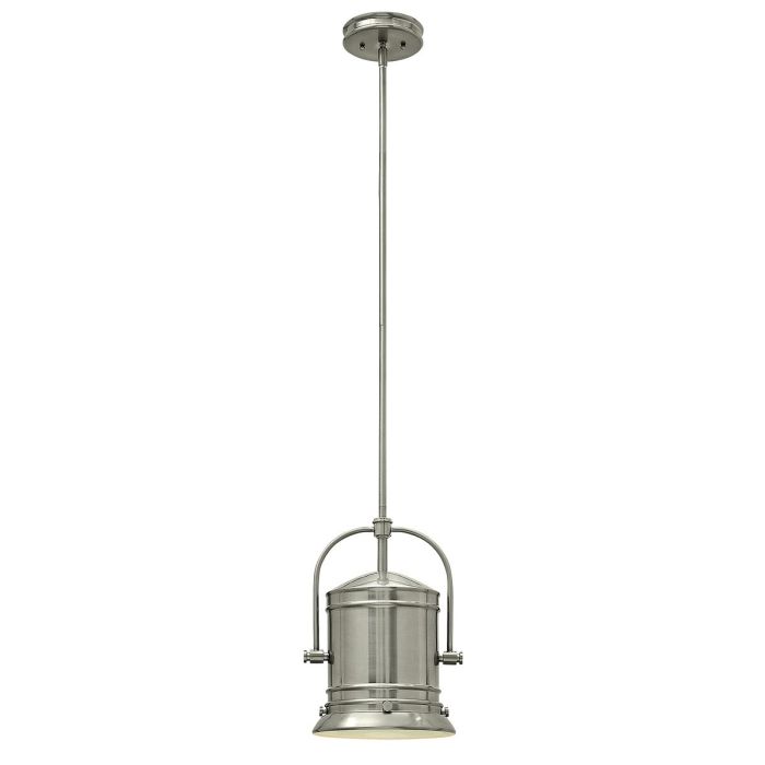 Pullman Light Pendant Brushed Nickel - HK-PULLMAN-M-BN